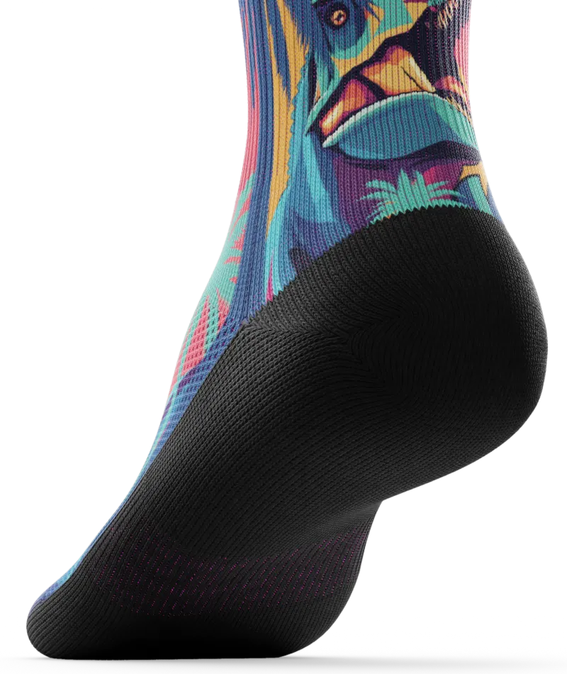 Prehistoric Athletic Quarter Socks