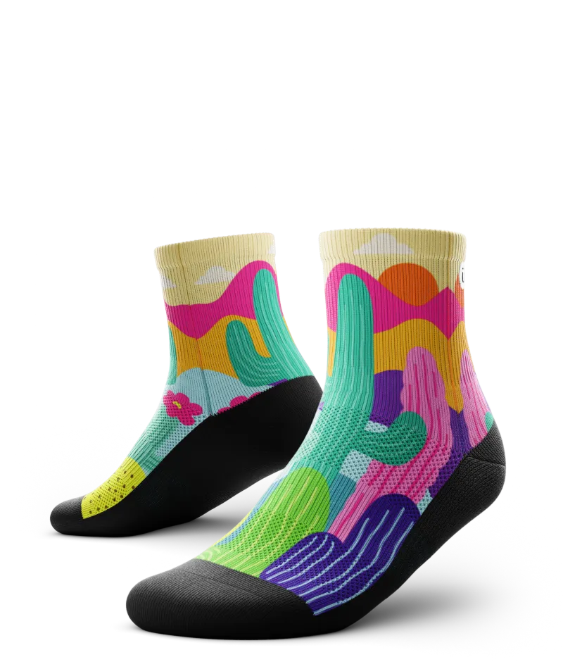 Pricklepop Athletic Quarter Socks