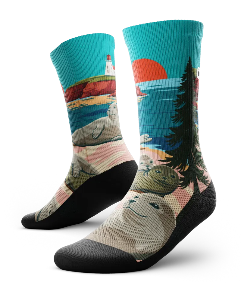 Prince Edward Athletic Crew Socks