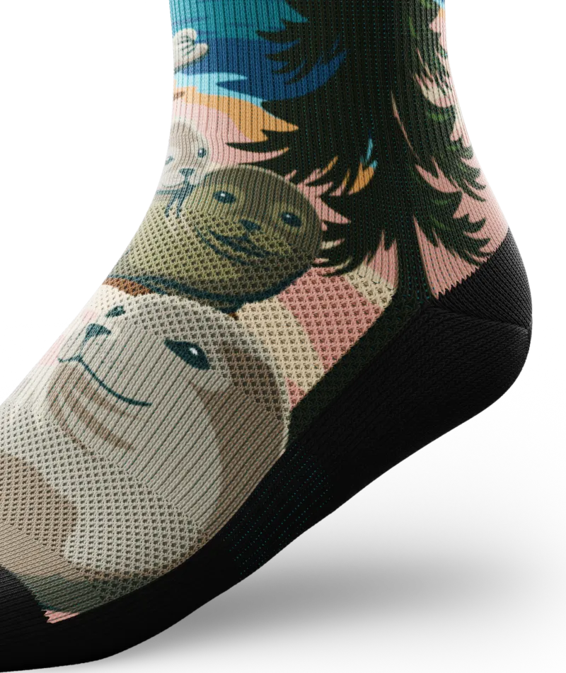 Prince Edward Athletic Crew Socks