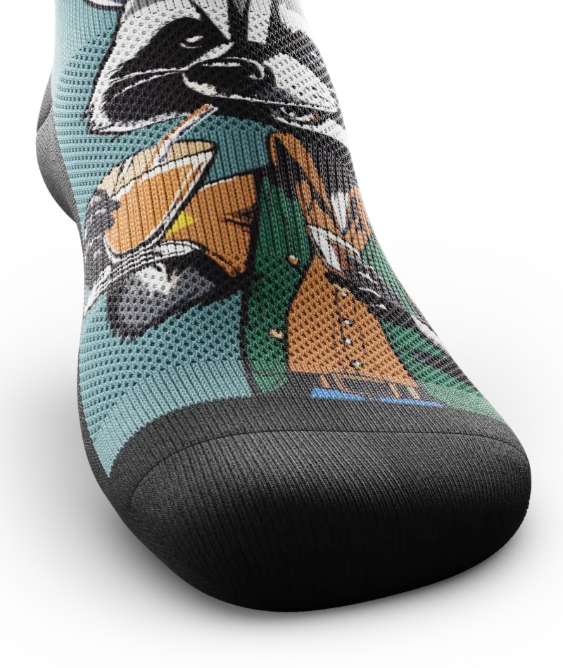 Racuccino Athletic Crew Socks