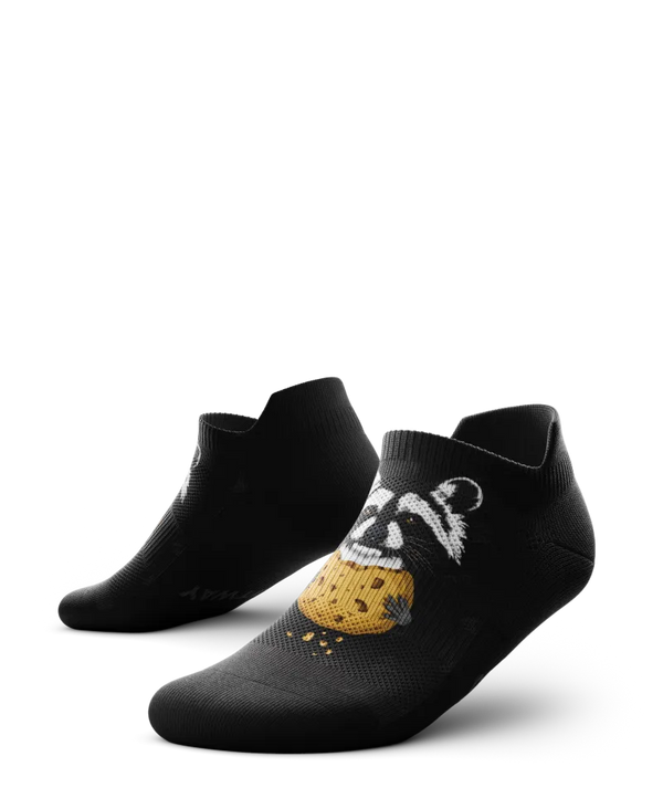 Rad Raccoon Athletic Ankle Socks
