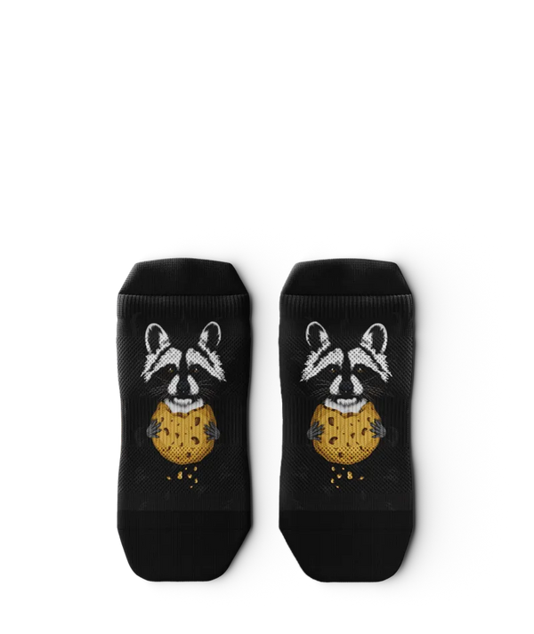 Rad Raccoon Athletic Ankle Socks