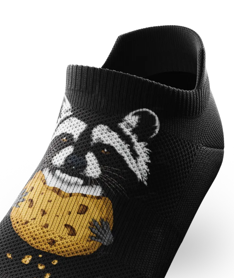 Rad Raccoon Athletic Ankle Socks