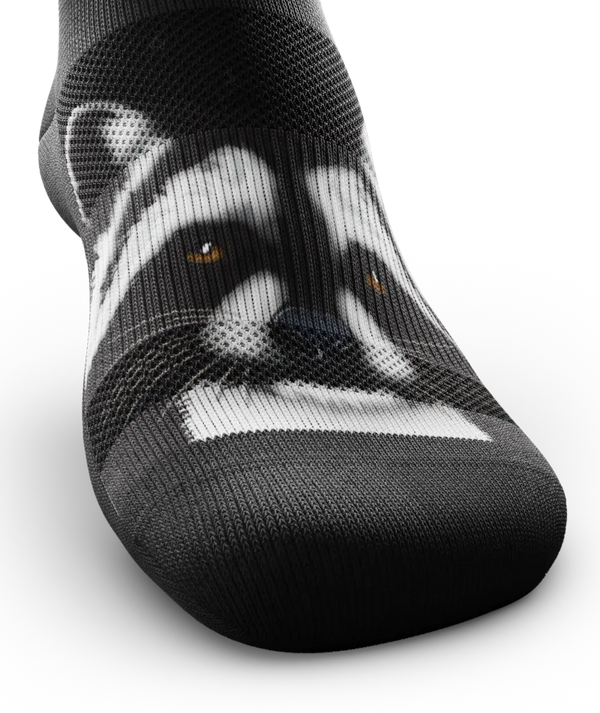 Rad Raccoon Athletic Crew Socks
