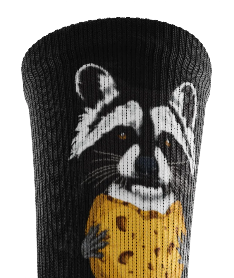 Rad Raccoon Athletic Crew Socks