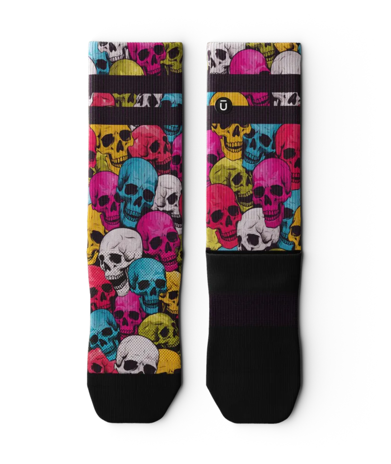 Raging Skull Athletic Crew Socks