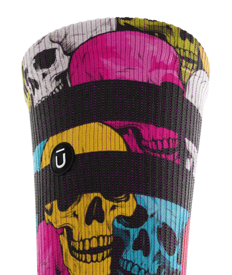 Raging Skull Athletic Crew Socks