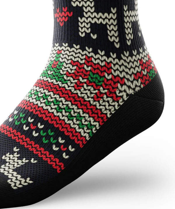 Reindeer Athletic Crew Socks