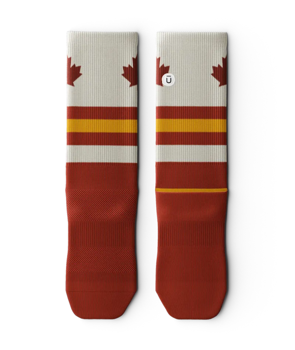 Retro Canada Athletic Crew Socks