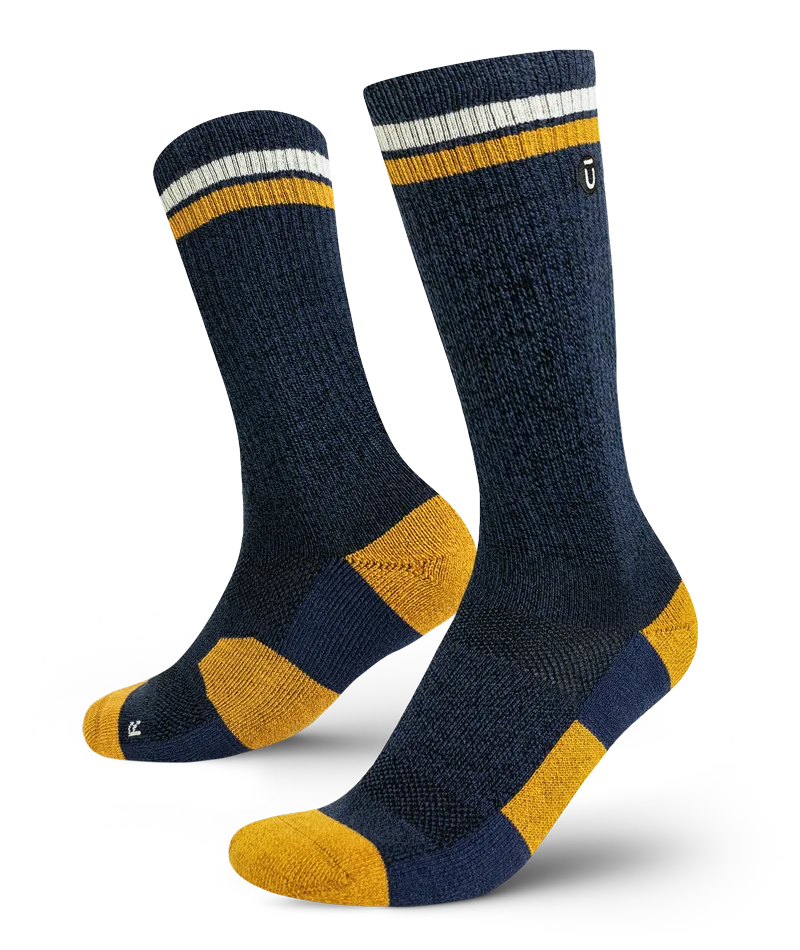 Wander Merino Wool Midweight Crew Socks 3-Pack