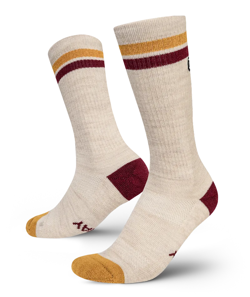 Roam Merino Wool Midweight Crew Socks 3-Pack
