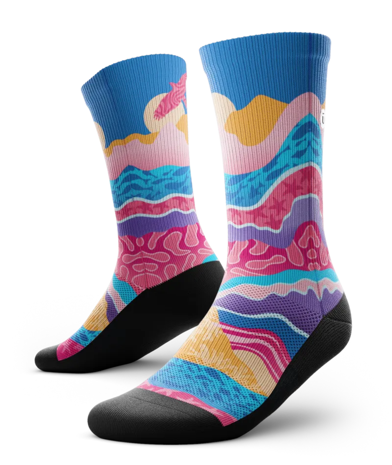 Sea of Dreams Athletic Crew Socks
