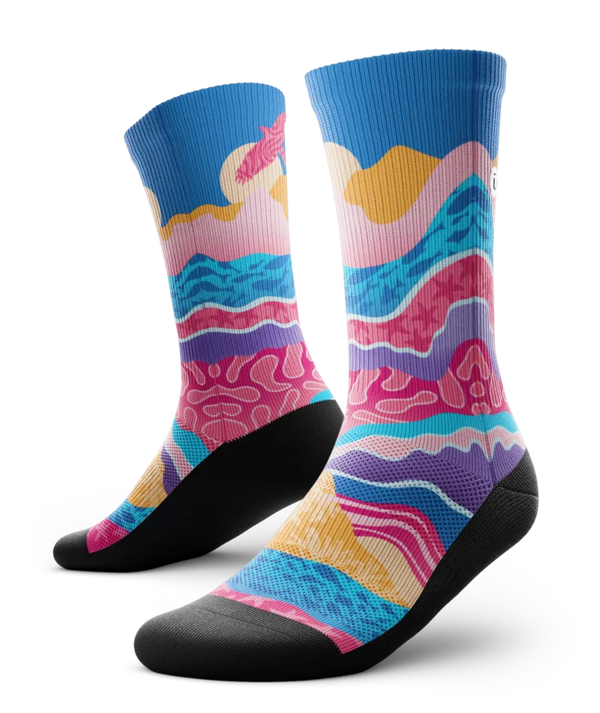 Sea of Dreams Athletic Crew Socks