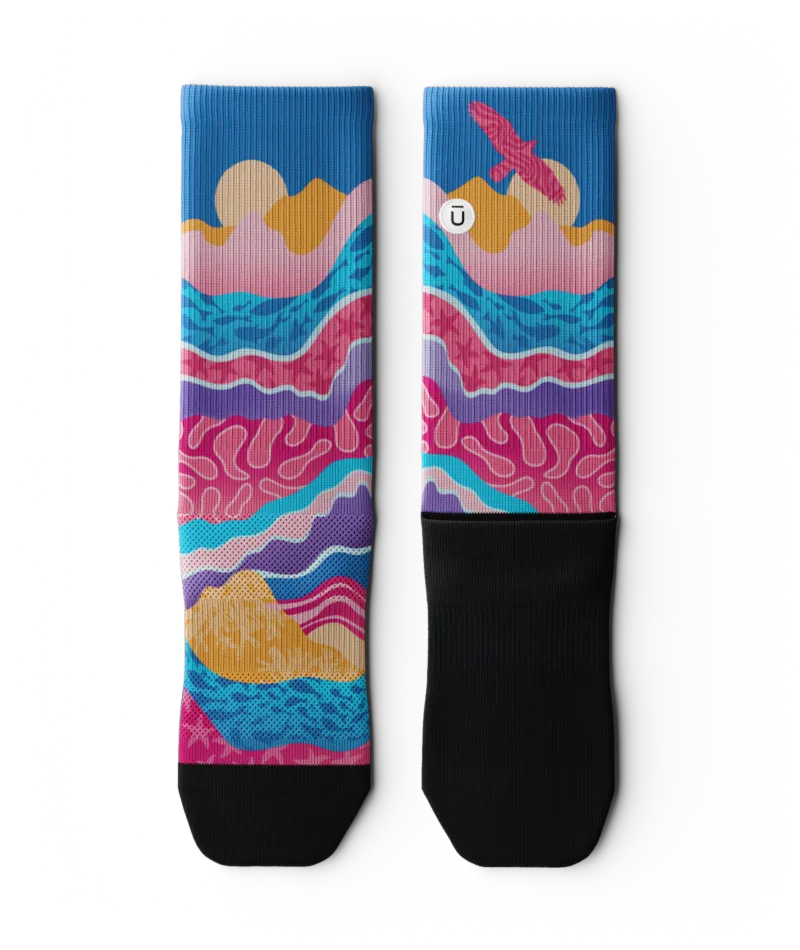 Sea of Dreams Athletic Crew Socks