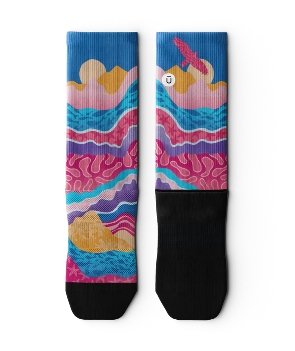 Sea of Dreams Athletic Crew Socks