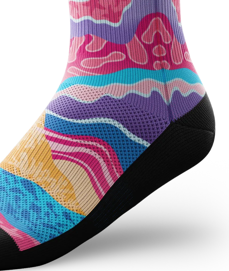 Sea of Dreams Athletic Crew Socks