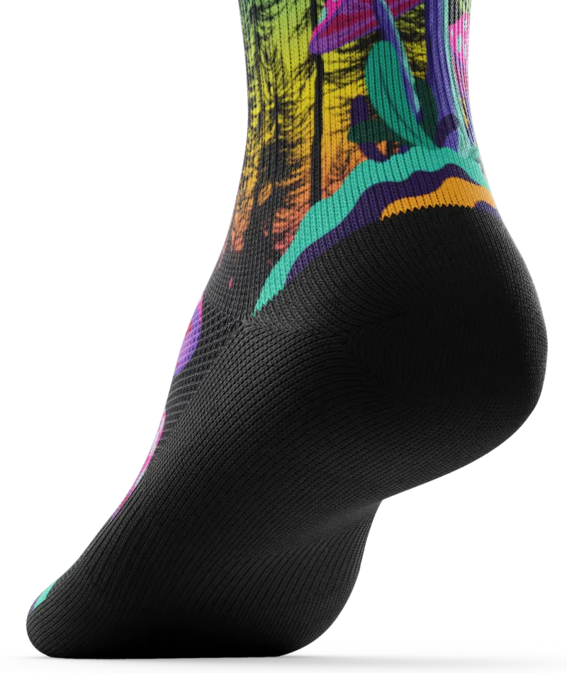 Shiitake Shenanigans Athletic Crew Socks