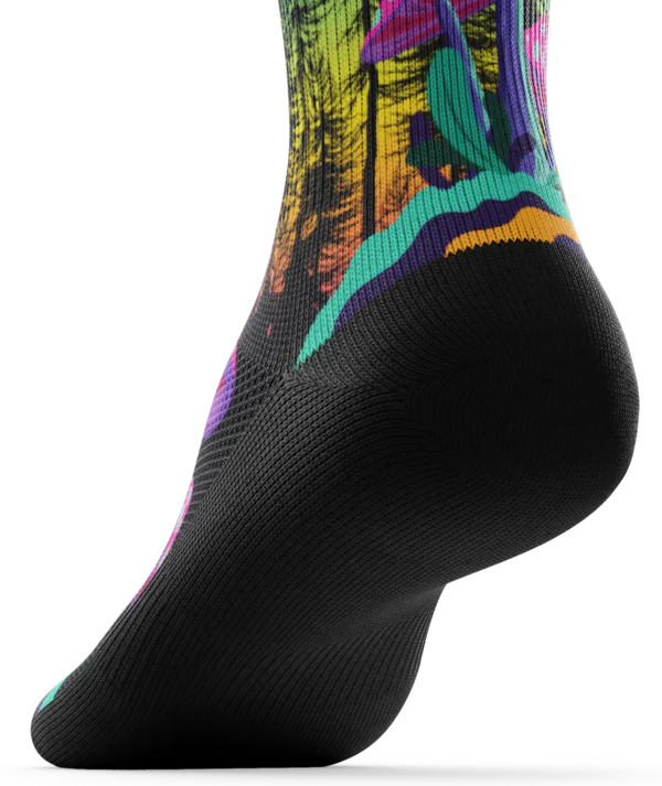 Shiitake Shenanigans Athletic Crew Socks
