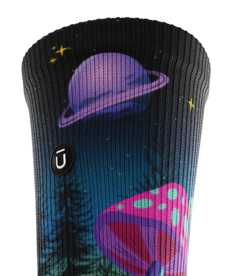 Shiitake Shenanigans Athletic Crew Socks