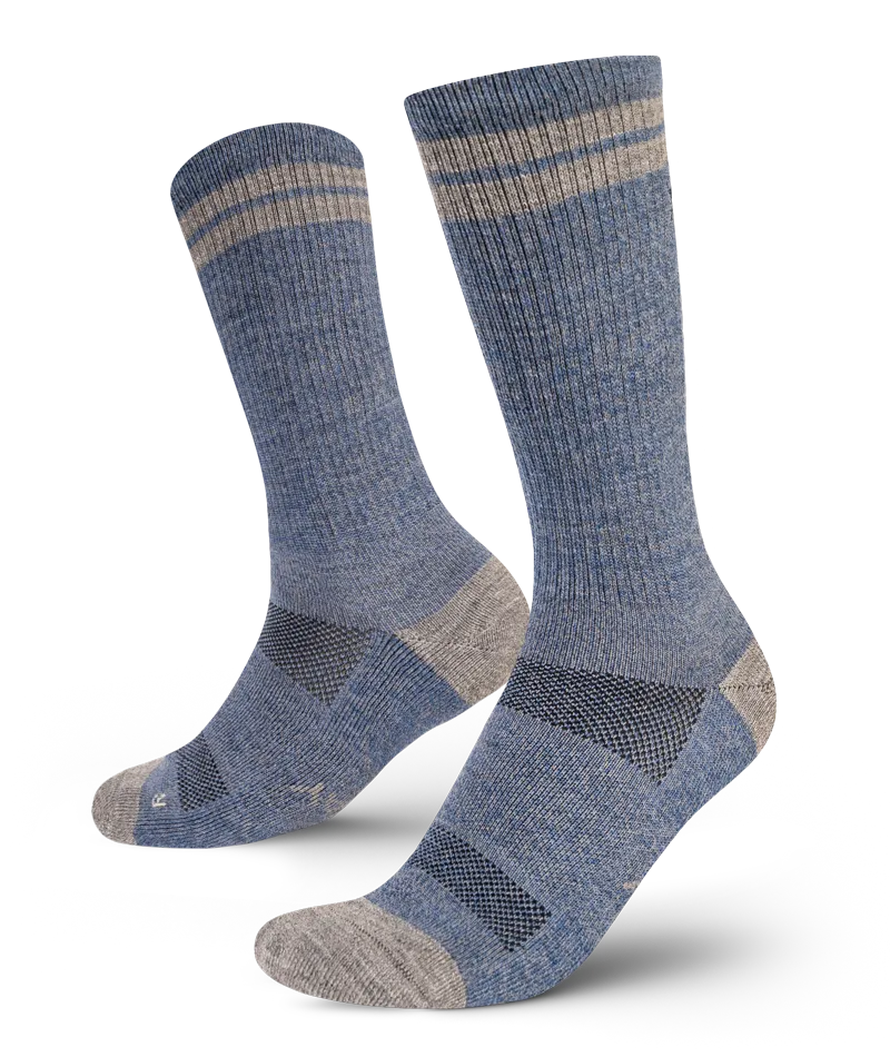 Roam Merino Wool Midweight Crew Socks 3-Pack