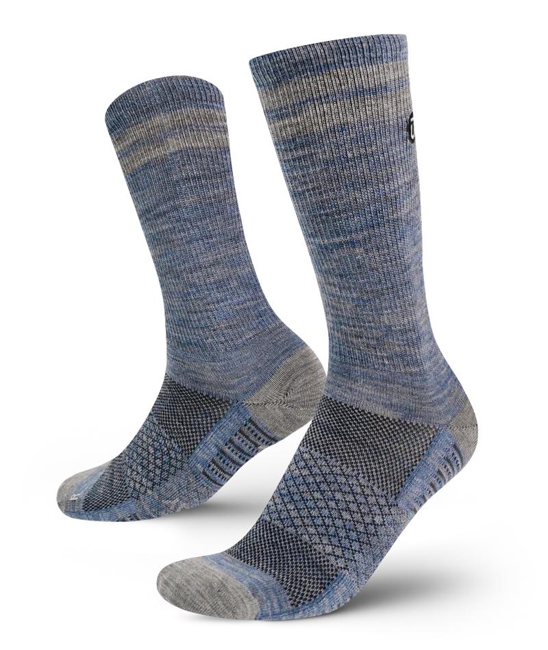 Sky Merino Wool Lite Crew Socks