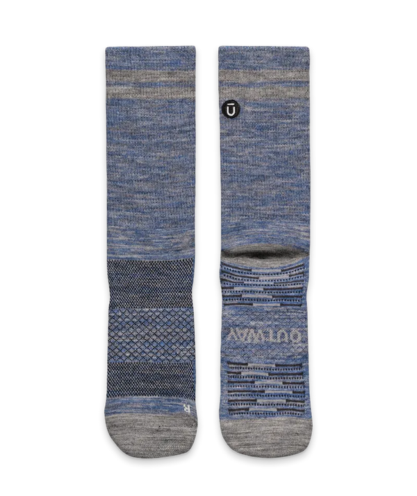 Sky Merino Wool Lite Crew Socks