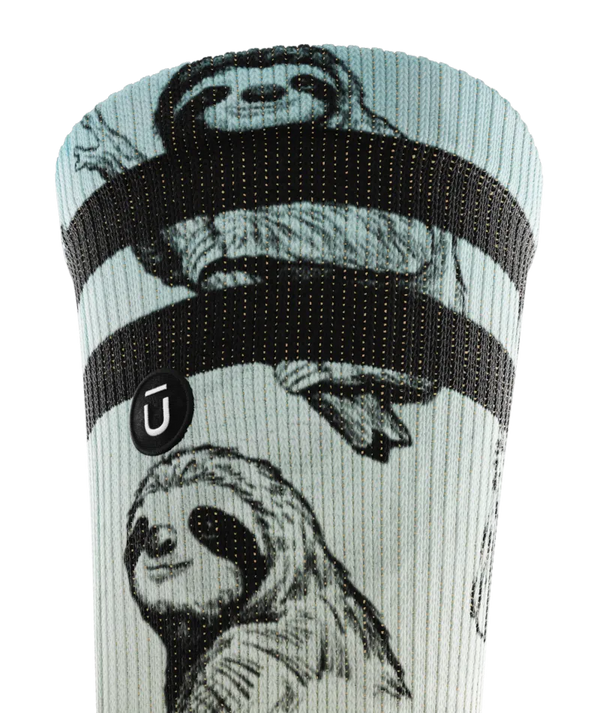 Slothed Athletic Crew Socks