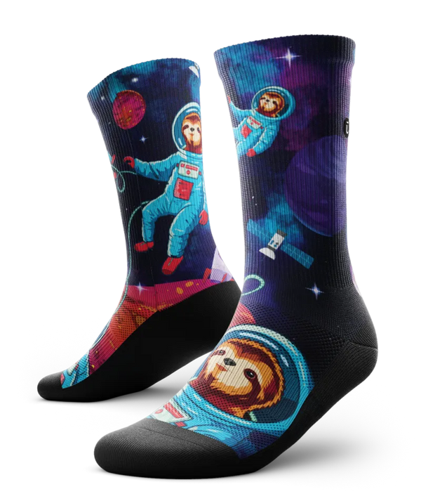 Slothonaut Athletic Crew Socks