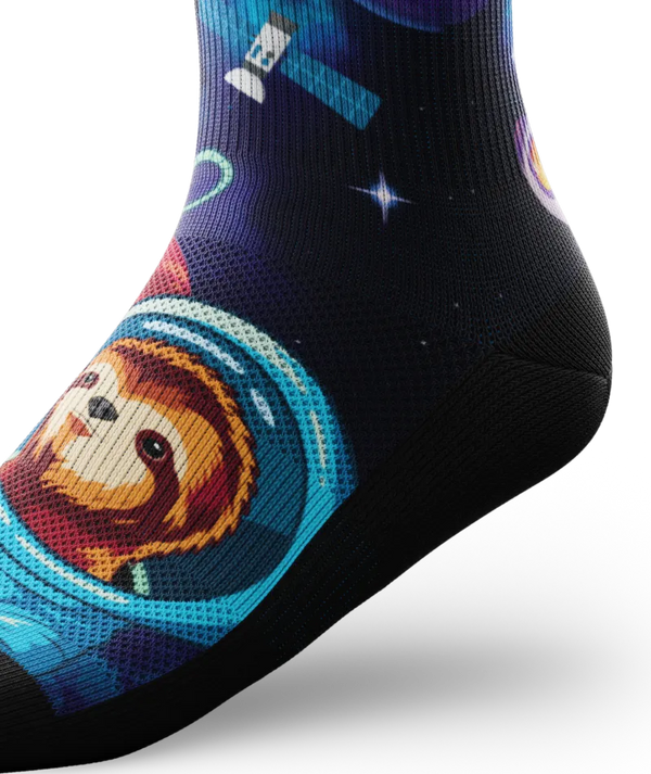 Slothonaut Athletic Crew Socks