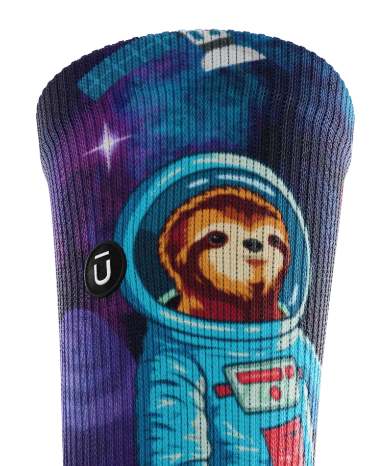 Slothonaut Athletic Crew Socks