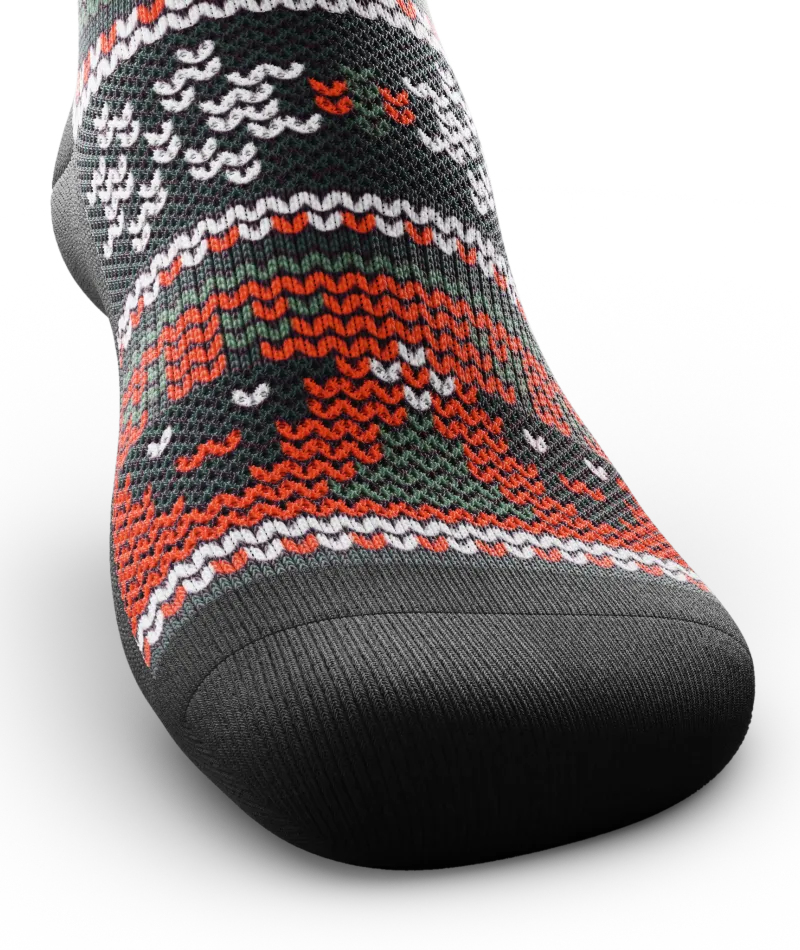 Snowflake Athletic Crew Socks