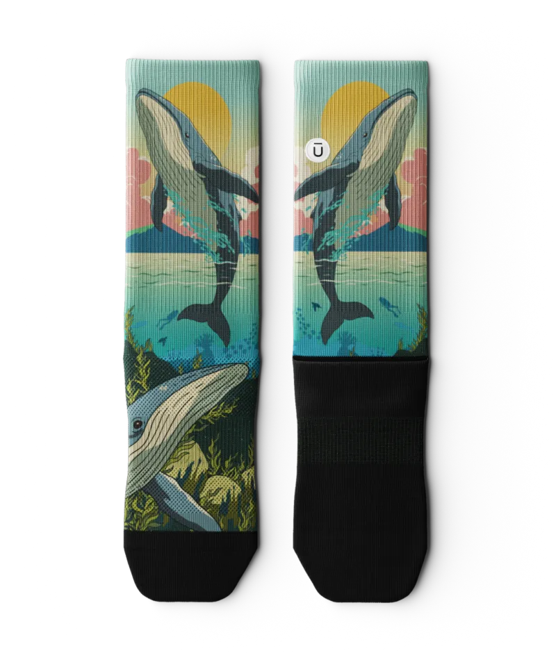 Splashtacular Athletic Crew Socks