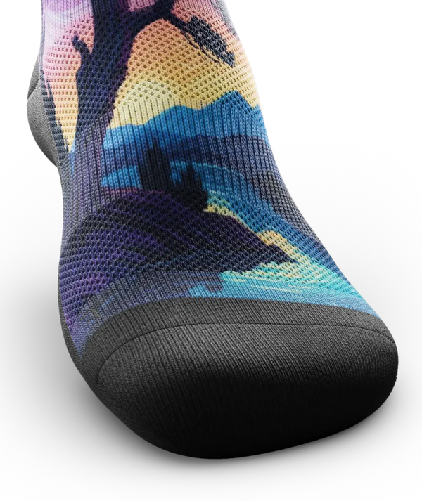 Star Gazer Athletic Knee High Compression Socks