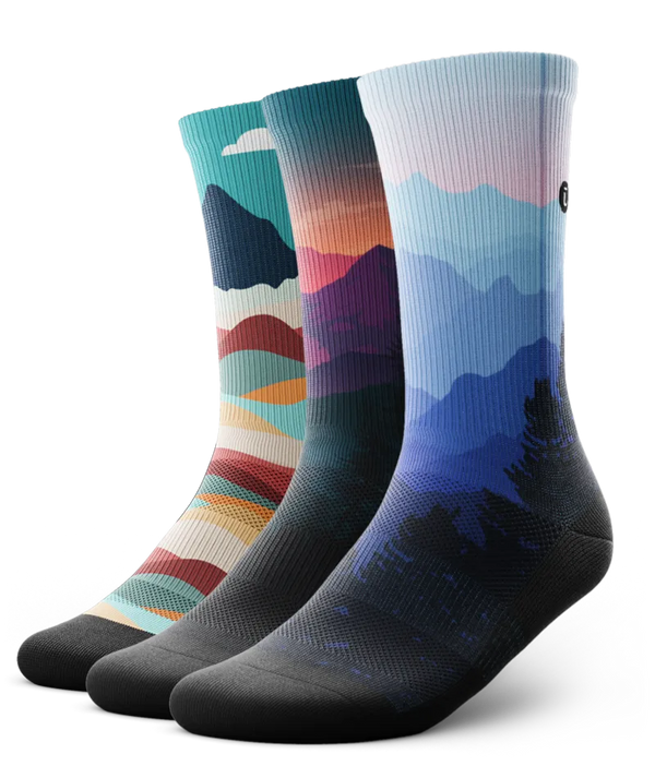 Summit Athletic Crew Socks 3-Pack
