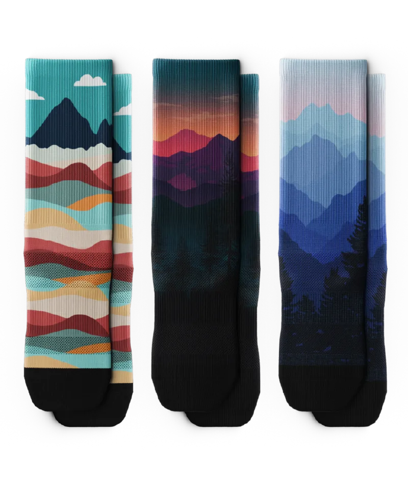 Summit Athletic Crew Socks 3-Pack