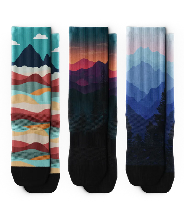 Summit Athletic Crew Socks 3-Pack