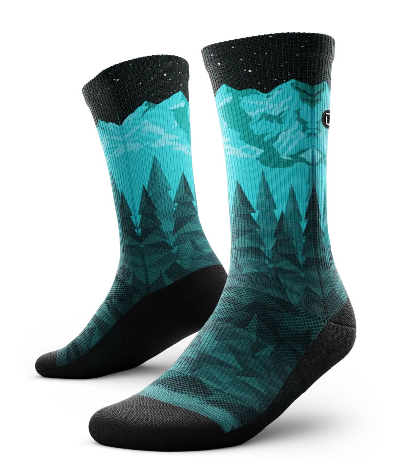 Take A Hike Athletic Crew Socks