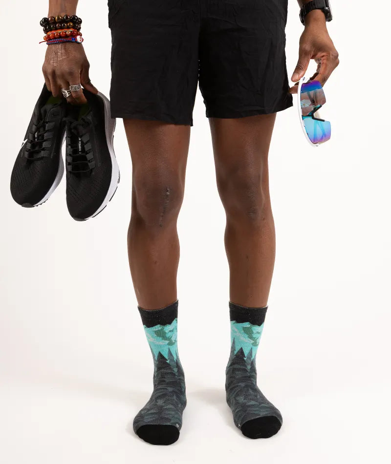 Take A Hike Merino Wool Lite Crew Socks
