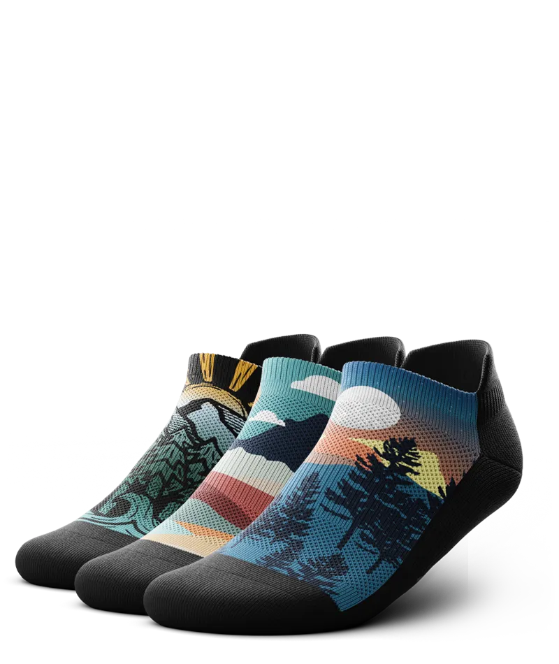 Terra Athletic Athletic Ankle Socks 3-Pack