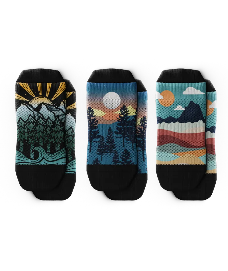 Terra Athletic Athletic Ankle Socks 3-Pack