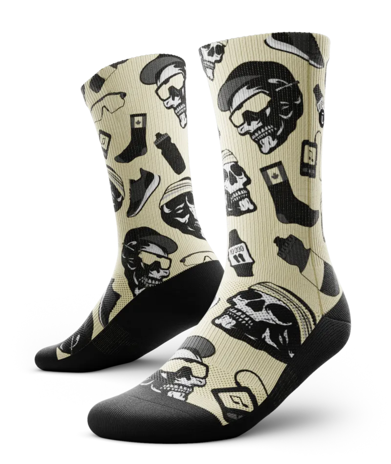 The Daily Grind Athletic Crew Socks