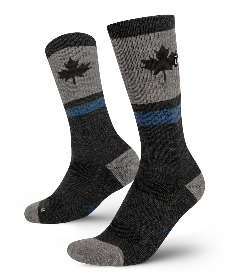 The North Merino Wool Midweight Crew Socks