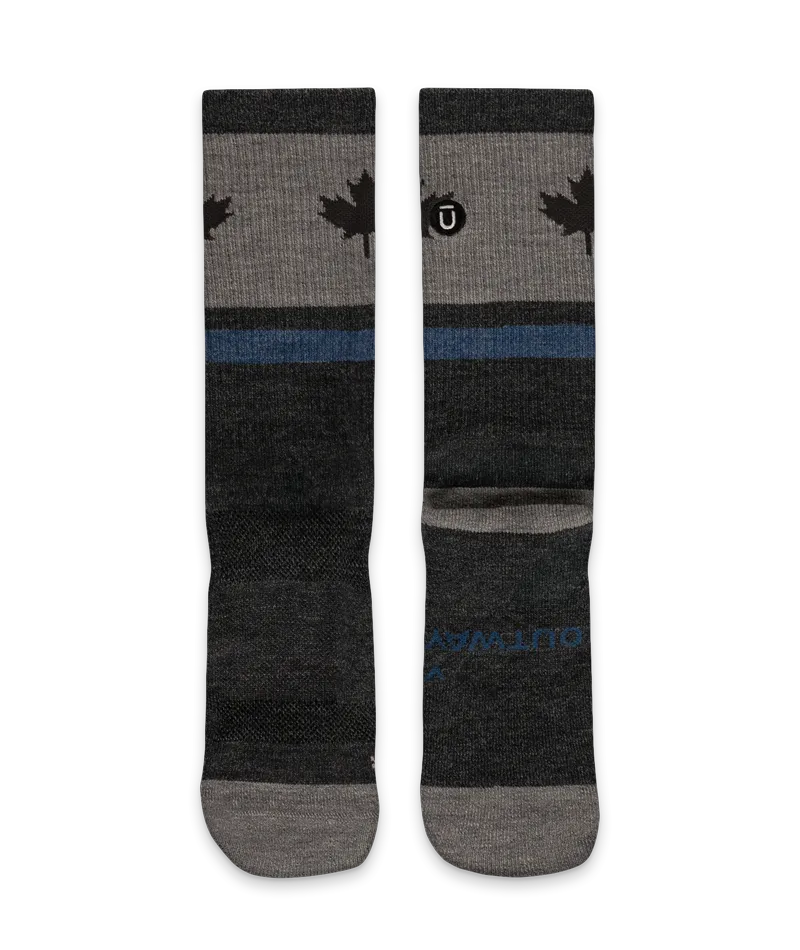 The North Merino Wool Midweight Crew Socks