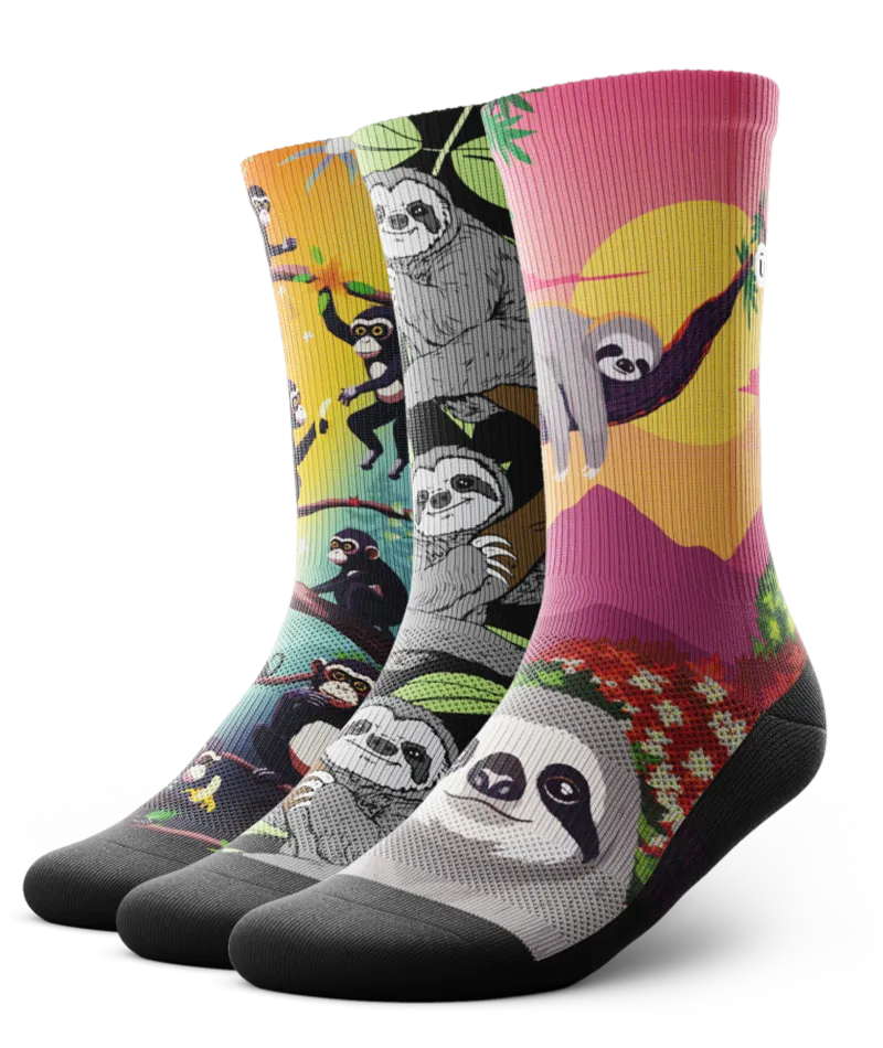Tree Top Athletic Crew Socks 3-Pack