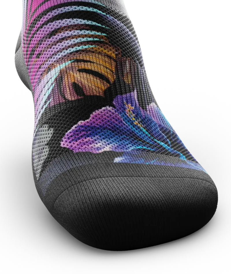 Tropic Flare Athletic Crew Socks