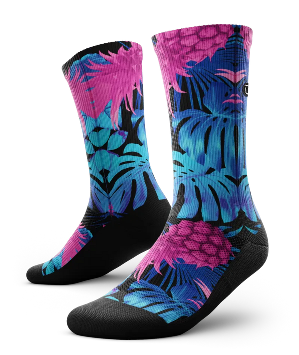 Tropic Like It's Hot Athletic Crew Socks