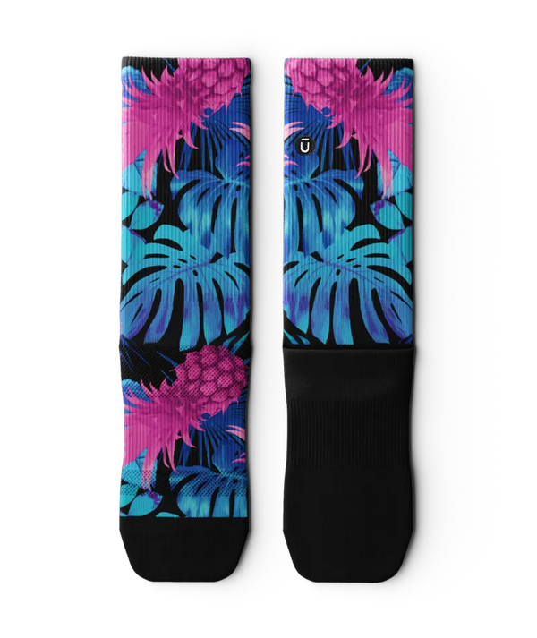 Tropic Like It's Hot Athletic Crew Socks