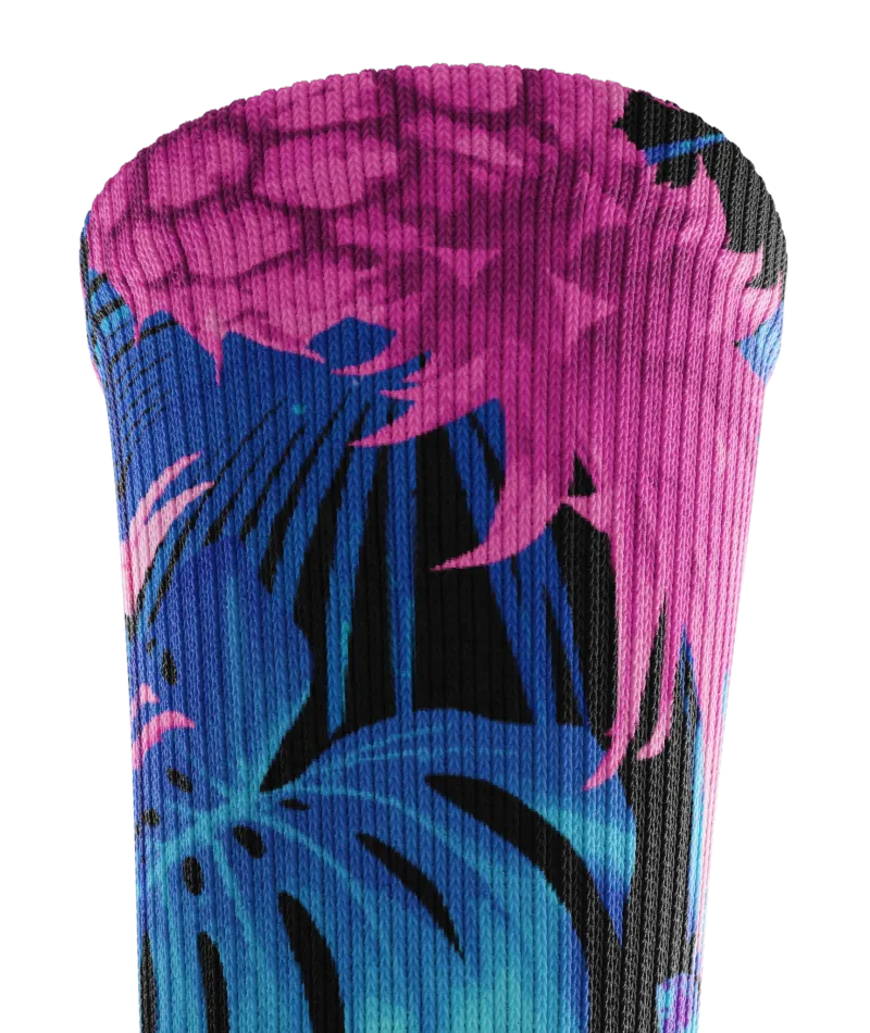 Tropic Like It's Hot Athletic Crew Socks