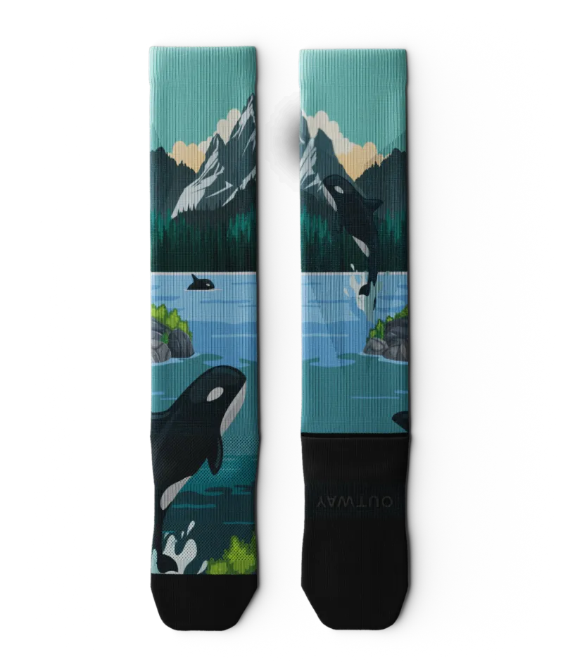 Vancouver Athletic Knee High Compression Socks